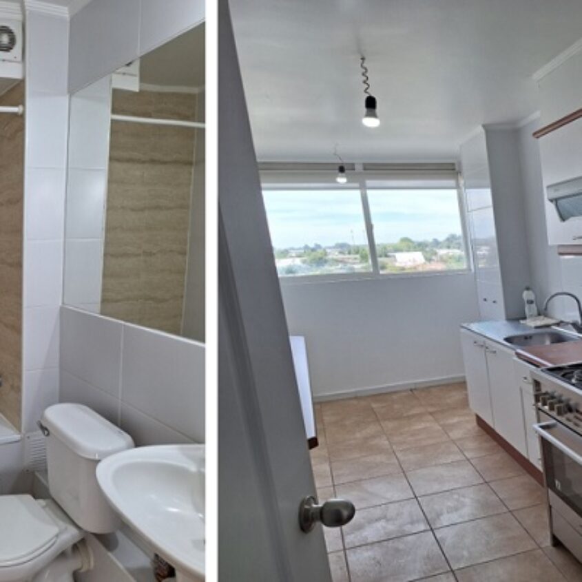 SE VENDE EXCELENTE DEPARTAMENTO A PASOS HOSPITAL DE CHILLAN.