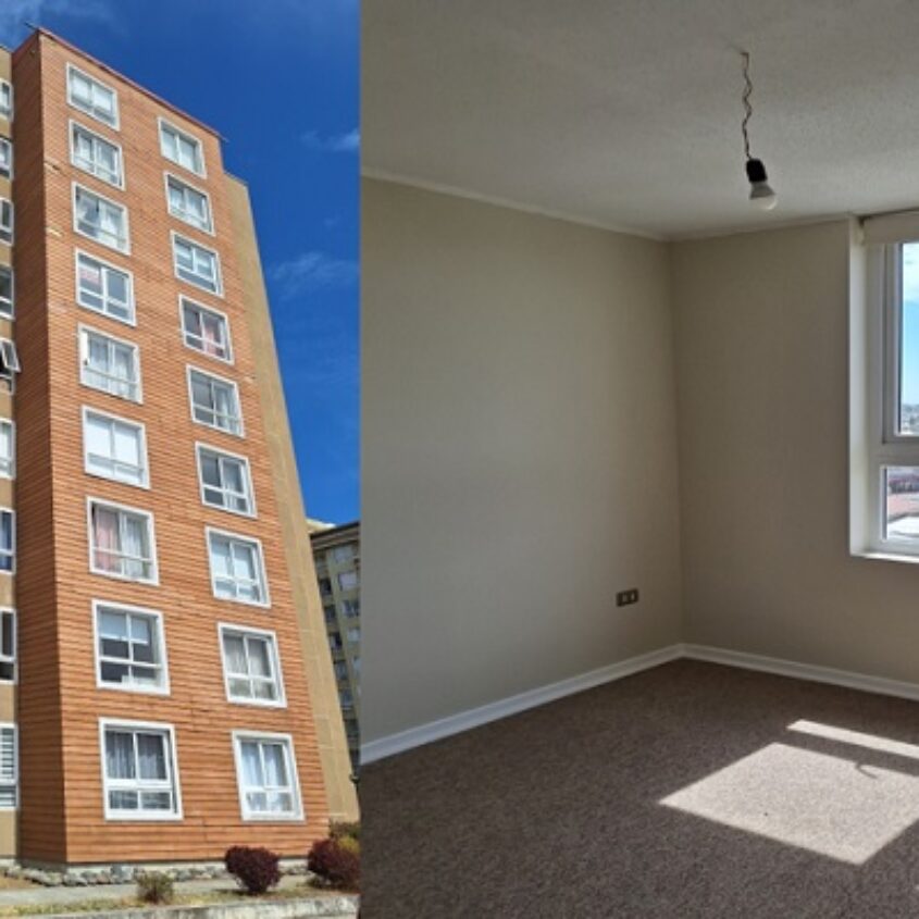 SE VENDE EXCELENTE DEPARTAMENTO A PASOS HOSPITAL DE CHILLAN.