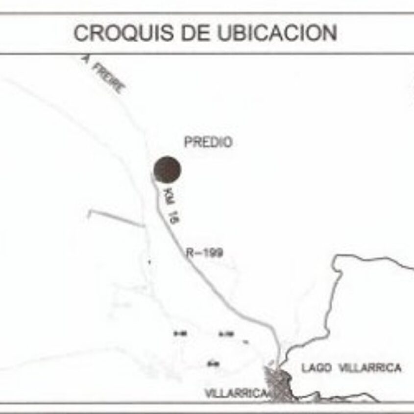 SE VENDE TERRENO ORILLA RUTA VILLARRICA A FREIRE, 5.000 M2.