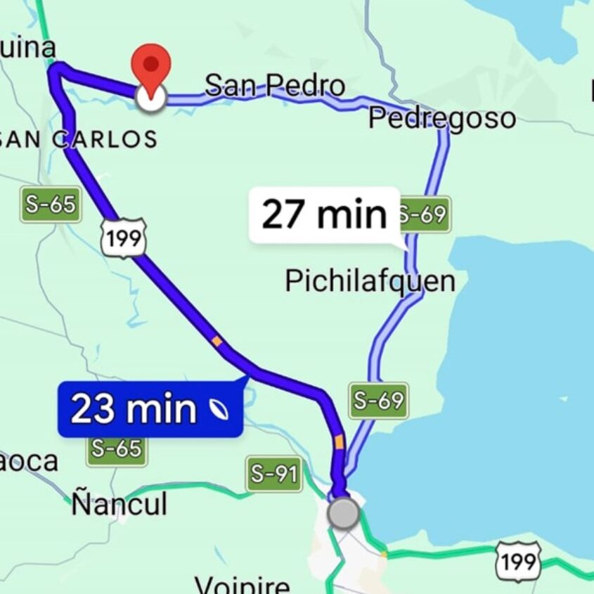 VENTA DE PARCELA 5.000 M2 CON CASA NUEVA, LUZ, AGUA… A 23 MINUTOS CENTRO DE VILLARRICA