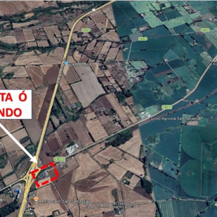 SE VENDE Ó ARRIENDA PROPIEDAD KM 614, RUTA 5 SUR, COSTADO CARRETERA, SECTOR PERQUENCO.
