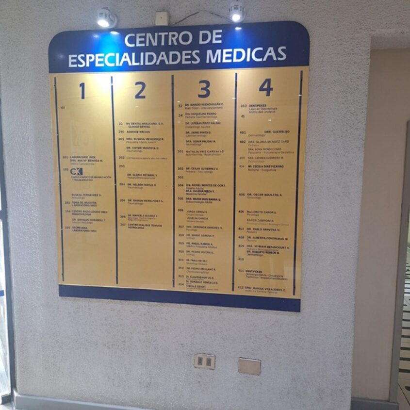 SE VENDE CONSULTA MEDICA, EDIFICIO ESPECIALIDADES MÉDICAS DINAMARCA, TEMUCO.