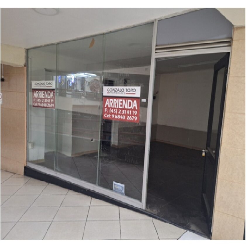 SE ARRIENDA LOCAL COMERCIAL, GALERIA POLICENTRO,TEMUCO.