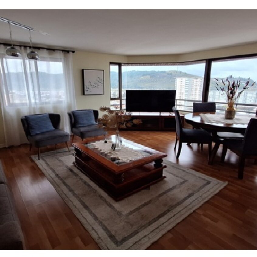 SE VENDE EXCELENTE DEPARTAMENTO EDIFICIO LAS RAICES, CENTRO TEMUCO.