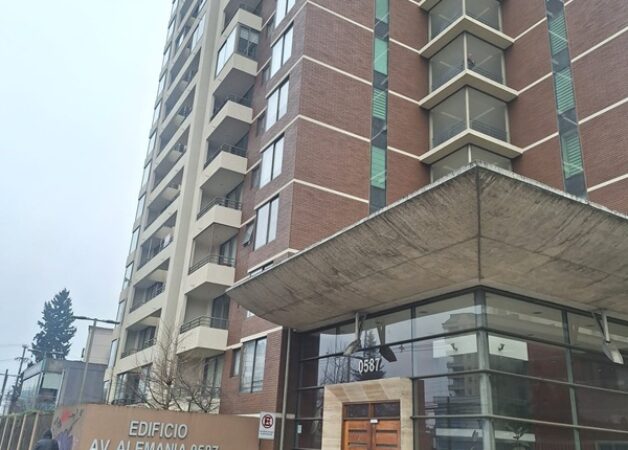 Se arrienda Departamento edificio Av. Alemania, Temuco.