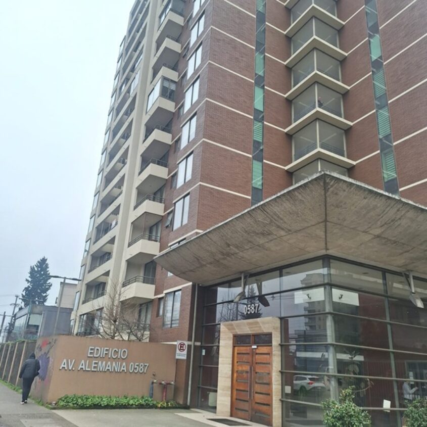 Se vende Departamento edificio Av. Alemania, Temuco.
