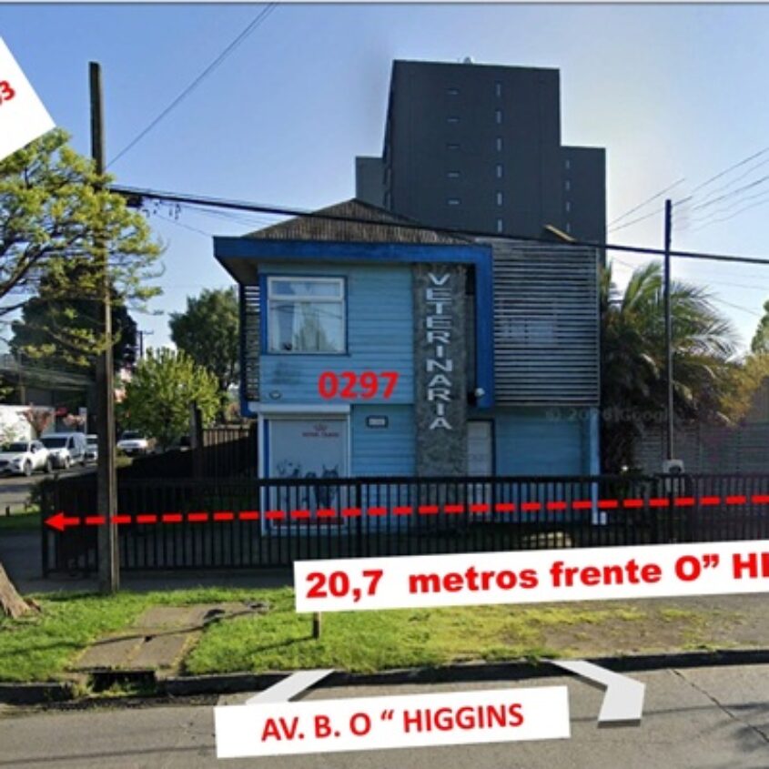 SE VENDE LOCAL AVENIDA O”HIGGINS ESQUINA SANTA MAGARITA, TEMUCO.